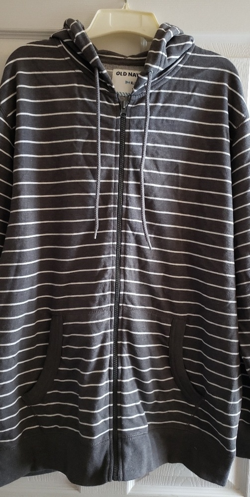 Men's Striped Hoodie XL/TG/XG